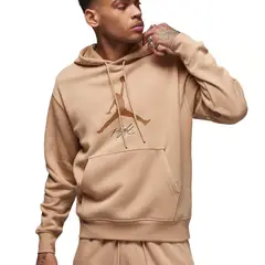 NIKE - Hoodie Jordan Brand Ess Fleece Baseline-Café Claro