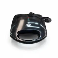 CORONA - Sanduchera de 2 Puestos Negra L88334