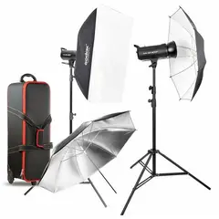 GODOX - Kit 800watts con 2 Flash Sk400II
