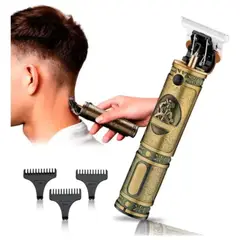 TECNOHOGAR JS - Patillera Profesional Máquina Cortadora Cabello Razuradora