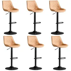 MOBLIHOUSE - Set X6 Silla Bar Mardin Cafe Silla Moderna Para Barra