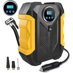 GENERICO - Compresor Para Vehículo digital Portatil Carsun 150psi 12v