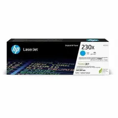 HP - Cartucho de tóner original LaserJet 230X cian