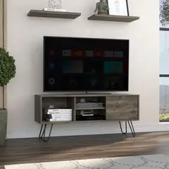 RTA MUEBLES - Mueble para tv 45" z115 andorra negro rlb 9443_.