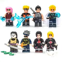DAYOSHOP - Naruto Juguete Armables Armatodo Construcción X 8 Personajes