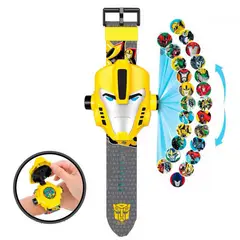 DAYOSHOP - Reloj Niños Proyector Luz Digital Transformers Bumblebee..