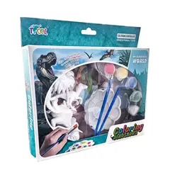 DAYOSHOP - Juguete Dinosaurios Jurassic Park Para Pintar Didáctico