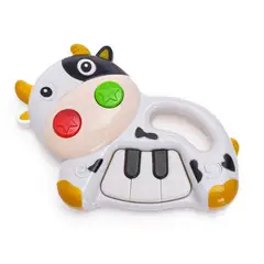 DAYOSHOP - Piano Vaca Organeta Musical Bebes Niño Bateria Juguete