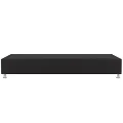 MAGIC CLASS - BASE CAMA SOMMIER 100x190 ECOCUERO NEGRO