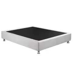 MAGIC CLASS - BASE CAMA SOMMIER 90X190 MICROFIBRA BLANCO