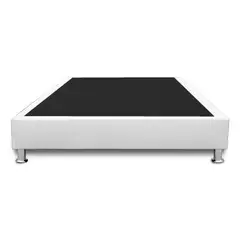 MAGIC CLASS - BASE CAMA SOMMIER 100x190 MICROFIBRA BLANCO