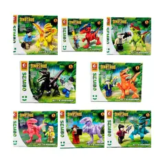 DAYOSHOP - Dinosaurios Jurassic Armables Armatodo Juguete X 8 Unidades
