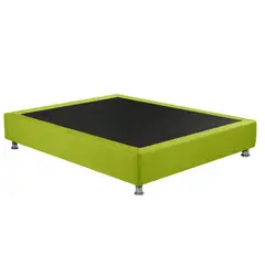 MAGIC CLASS - BASE CAMA SOMMIER 100x190 ECOCUERO VERDE