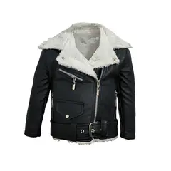 SACATE - Chaqueta para niño en cuero tex - Ovejera