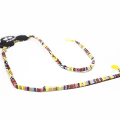 AT NIGHT SUNGLASSES - Cuelga gafas At night Étnico delgado amarillo_.