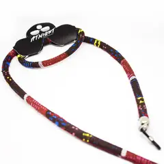 AT NIGHT SUNGLASSES - Cuelga gafas At night Étnico vinotinto_.