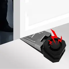 GENERICO - Tope de Seguridad para Puerta Sensor con Sistema de Alarma