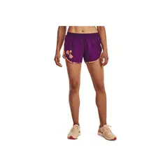 UNDER ARMOUR - Short Mujer FLY BY ELITE DODT SH Purpura