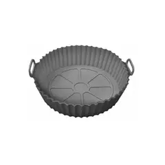 GENERICO - Molde Protector Gris Para Freidora Air Fryer Silicona Reutizable