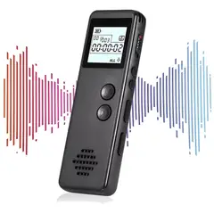 GENERICO - Grabadora De Voz Periodista Digital Micro Sd 32gb Pantalla