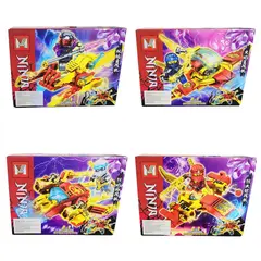 DAYOSHOP - Ninja Nave Espacial Figuras Armables Armatodo Construcción