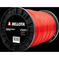 BELLOTA - Nylon cortacesped rojo x 400 metros 2,7 mm redondo