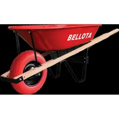BELLOTA - Carretilla antipinchazo 3,5 - tolva metalica 65 lt