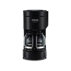 IMUSA - Cafetera 6 tazas café city - negro