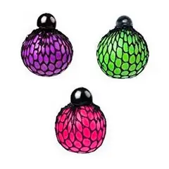 DAYOSHOP - Squishy Juguete Anti Estrés Squishies Pelota Unicolor Malla