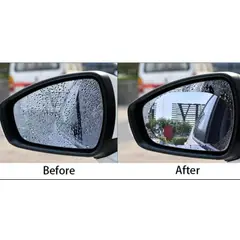 GENERICO - Película de espejo retrovisor impermeable antiniebla