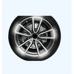 GENERICO - Reflectores de rueda pegatina Blanco