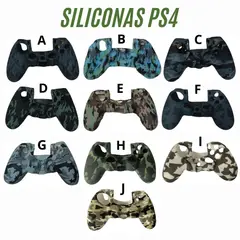 GENERICO - Protector Funda En Silicona De Diseño Para Control Ps4