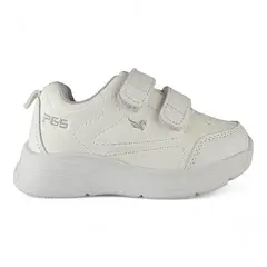 TITINOS - Tenis Colegiales Blancos Velcro Titinos_.