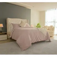 AMARE HOME - Duvet cover Malva Queen - Colección Pastello.