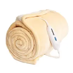 COBY - Cobija Térmica Eléctrica Ultrasuave Graduable Terapia Calor 5 Niveles