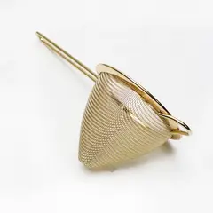 GENERICO - Colador conico 8 cm oro