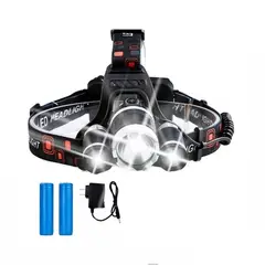 THE HOUSETRONICS - Linterna Minera Frontal Led