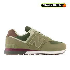 NEW BALANCE - Tenis 574-Verde
