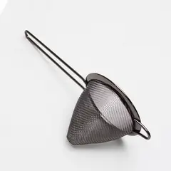 GENERICO - Colador conico 8 cm negro