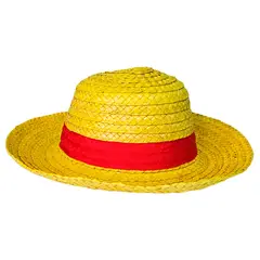 GENERICO - Sombrero Gorro One Piece Monkey D Luffy Cosplay Disfraz