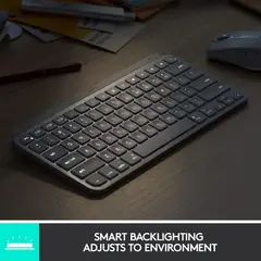 LOGITECH - Teclado Bluetooth Mx Keys Mini Negro En Español