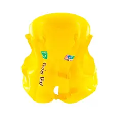 GENERICO - Flotador Chaleco Swin Vest Niños Salvavidas Piscina Color Amarillo