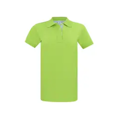 HAMER - Polo para mujer verde limon