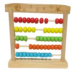 GENERICO - Super Abaco Matemático 5 Líneas Cálculos Rápidos Para Niños