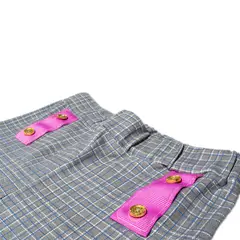 WOONKIE - Leggins cuadros - boton