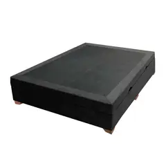 MAGIC CLASS - BASE CAMA BAÚL HIDRÁULICA 140X190 ECOCUERO NEGRO