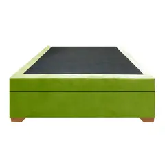 MAGIC CLASS - BASE CAMA BAÚL HIDRÁULICA 140X190 MICROFIBRA VERDE