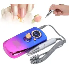 GENERICO - Pulidor Drill de uñas Profesional Recargable Color Tornasol