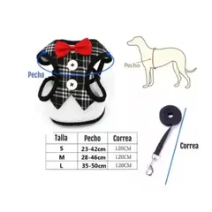AFM - Smoking pechera chaleco para Mascota talla XL
