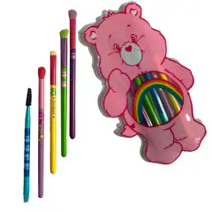 GENERICO - Juego De Brochas Care Bears 5pz